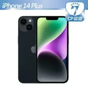 【CP認證福利品】Apple iPhone 14 Plus 256GB 午夜iphone14