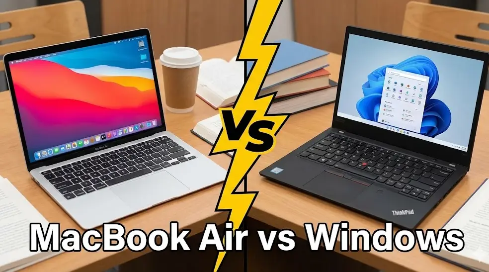 大學生筆電推薦 2026：MacBook Air 二手 vs Windows 文書機？高 CP 值選購與驗機全攻略